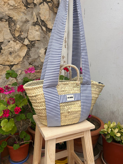 Capazo Rayas Marineras